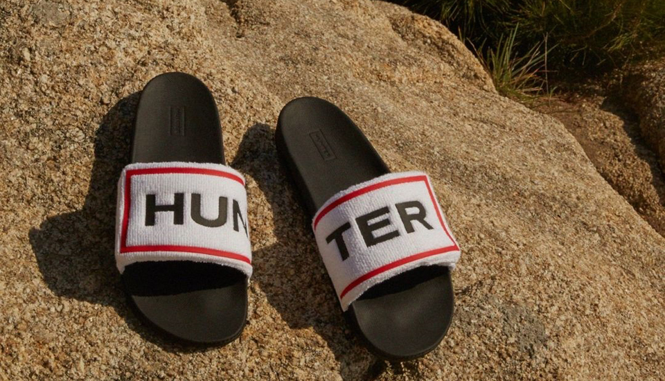 Hunter pool slides