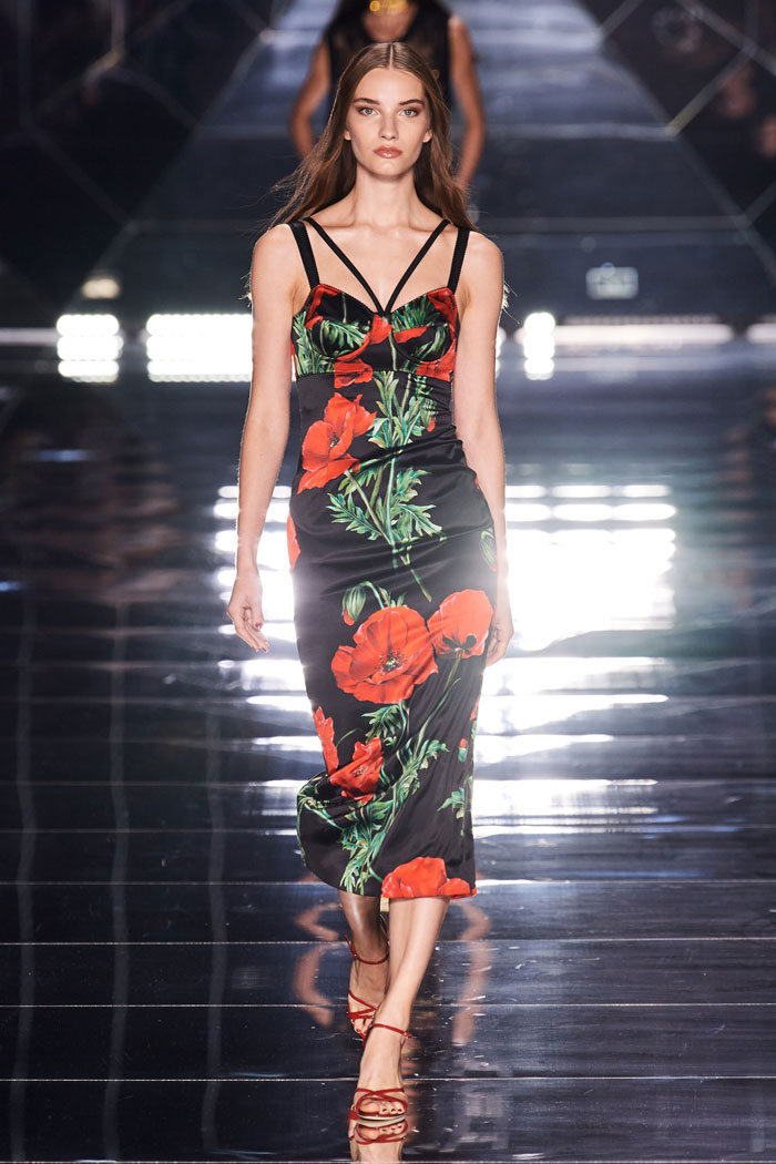 Dolce & Gabbana Spring 2022 runway fashion show