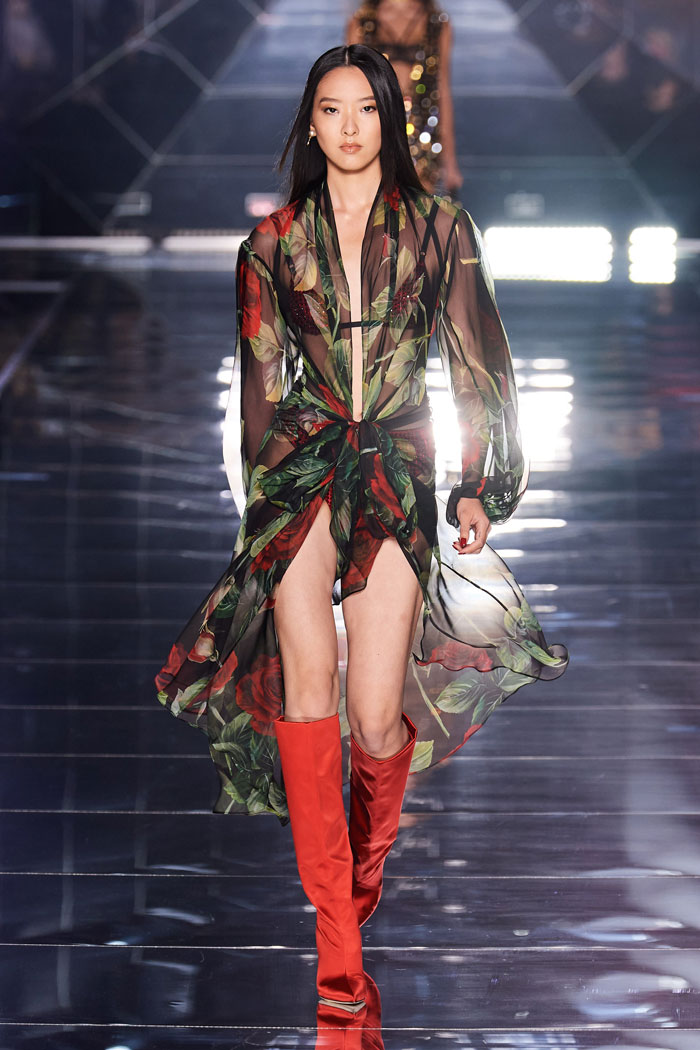 Dolce & Gabbana Spring 2022 runway fashion show