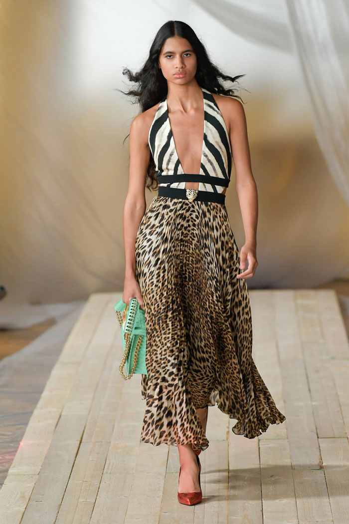 Roberto Cavalli Spring 2022 runway
