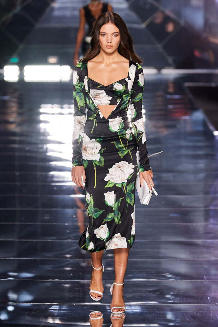 Dolce & Gabbana Spring 2022 runway fashion show