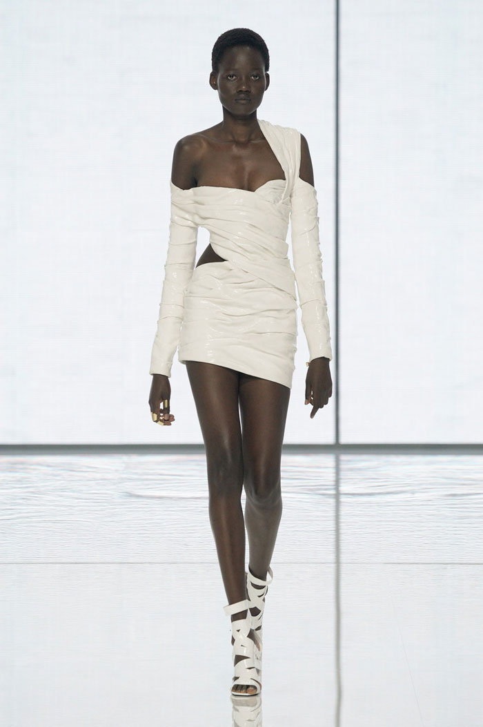 Balmain Olivier Rousteing Spring 2022 runway show collection