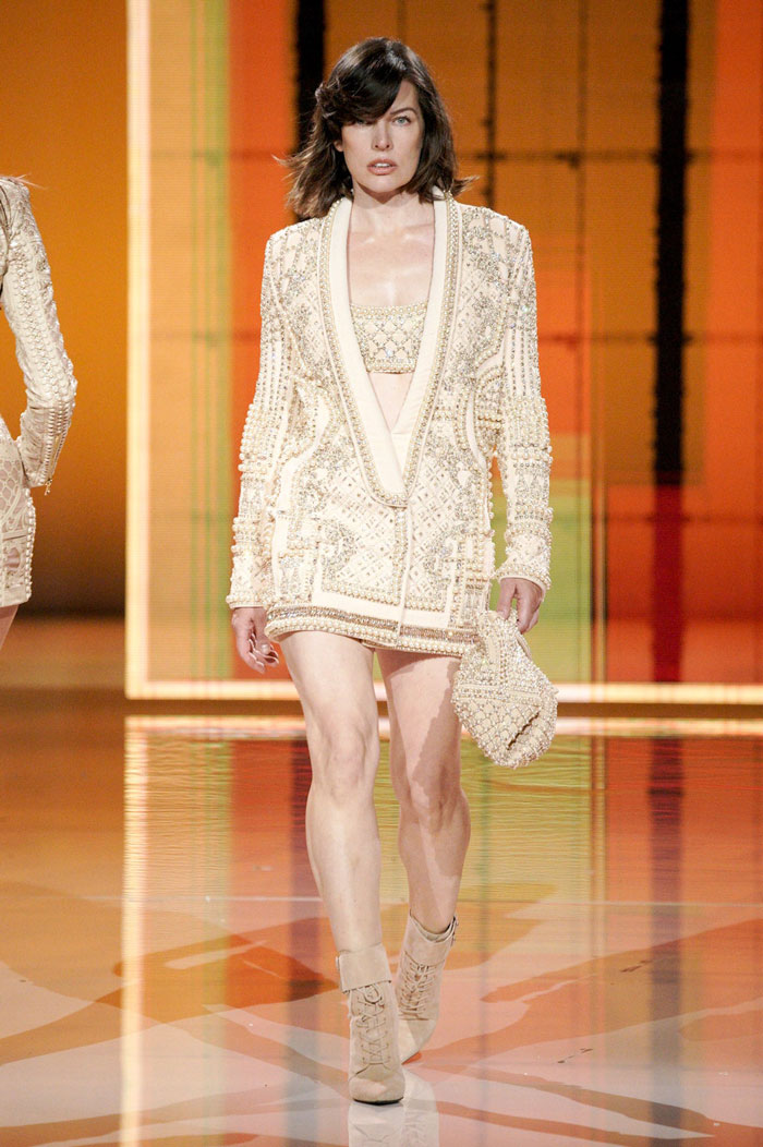 Balmain Olivier Rousteing Spring 2022 runway show collection