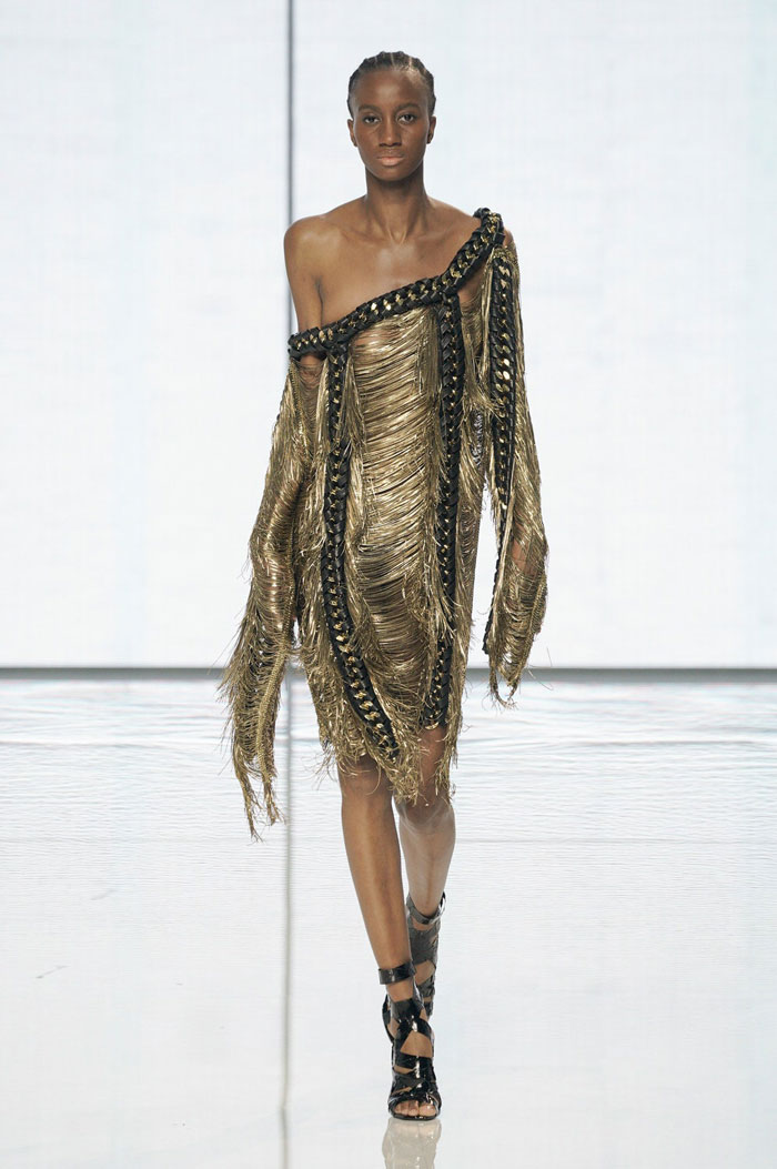 Balmain Olivier Rousteing Spring 2022 runway show collection