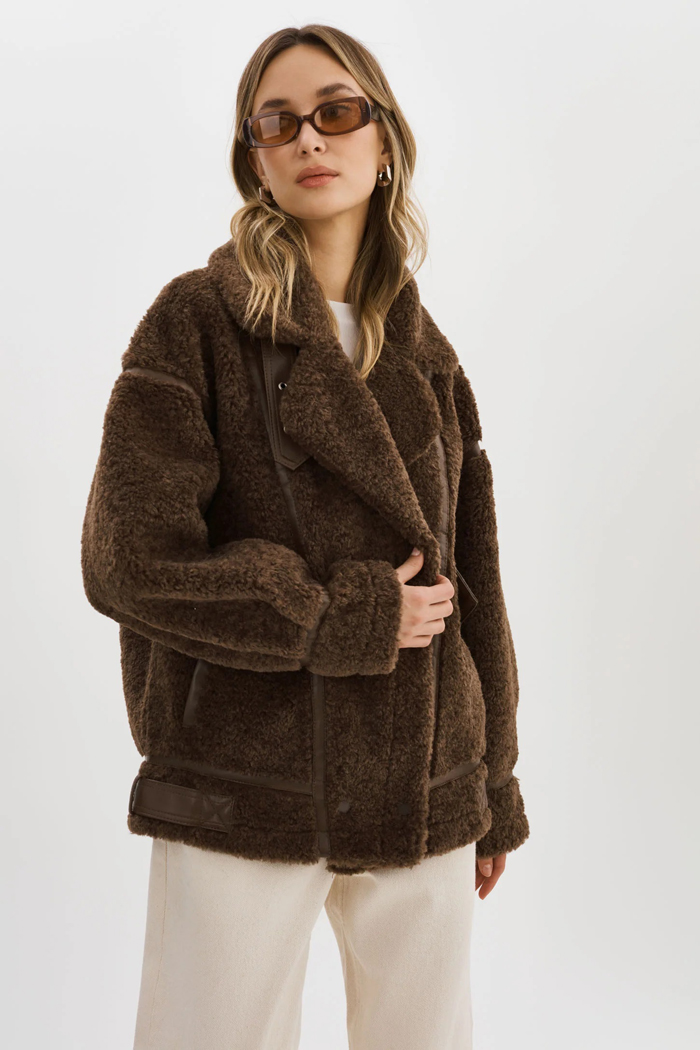 20-BADU-OVERSIZED-FAUX-SHEARLING-JACKET-BROWN-lamarque