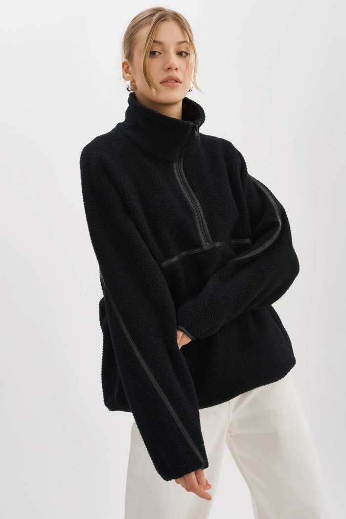 4-HELSA_BLACK-polar-fleece-pullover-lamarque